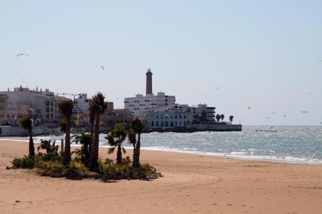 Hostal Cristina Chipiona Bagian luar foto